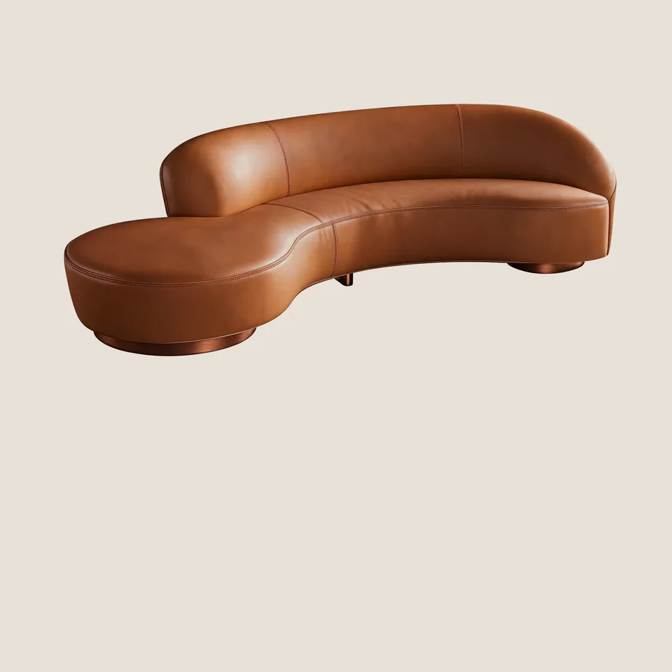 Serpentine Chaise Sofa